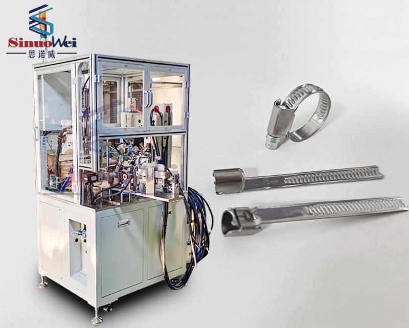 Soudage à la machine pour colliers de serrage