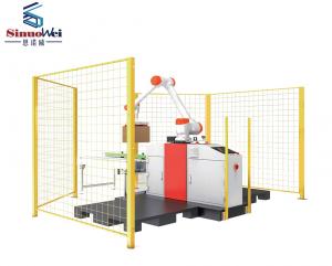 Clôture de sécurité pour machine de palettisation robotisée