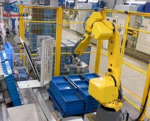palettiseur de système de palettisation robotique