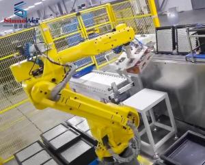 Robot de machine à palettisation automatique